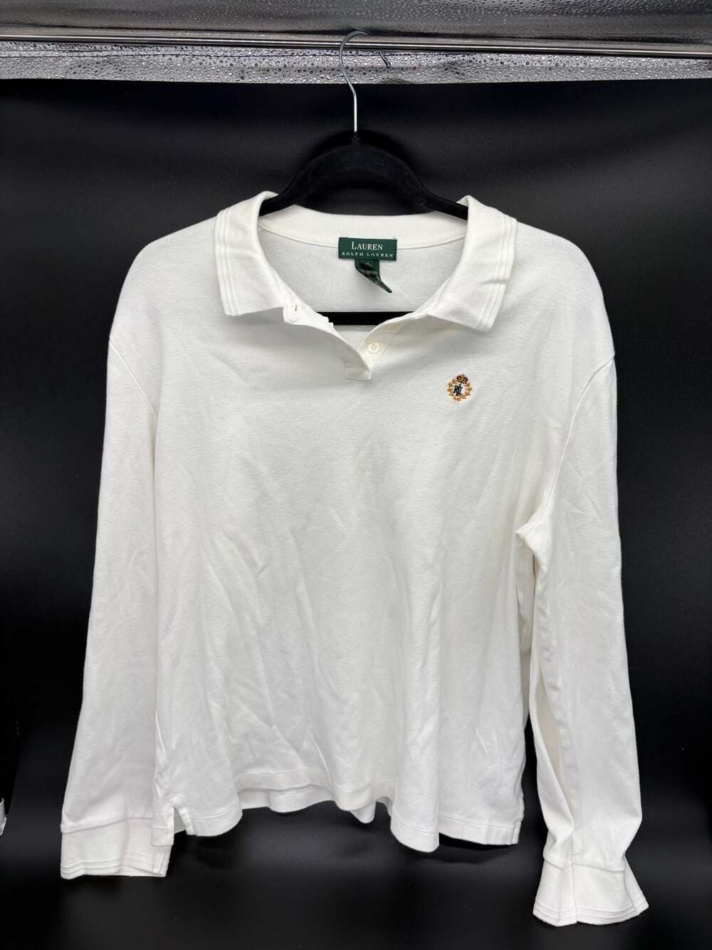 Lauren Ralph Lauren Long Sleeve Polo XL Preppy Classic